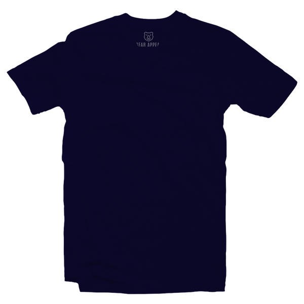 Plain Navy blue - V-Neck t-shirt