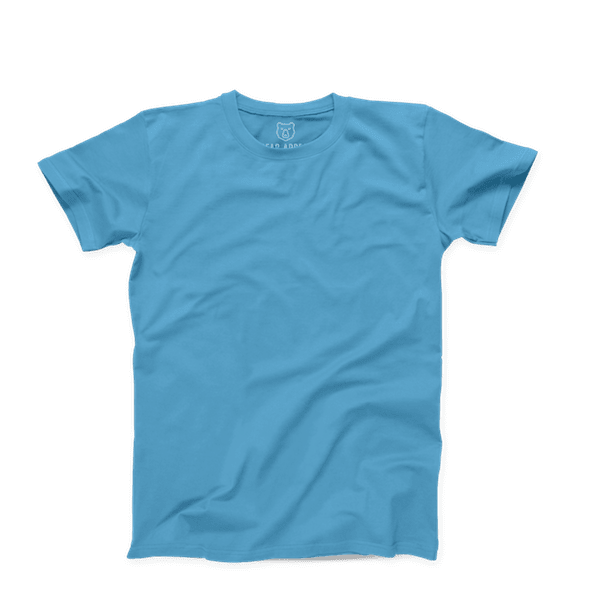 Baby Blue Premium Crew Neck T-shirt