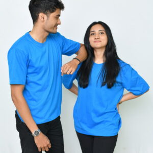 Blue Oversize T Shirt